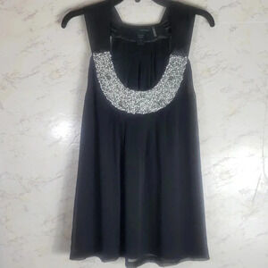 Rain | Blouse | Black w/Accents | Size XL